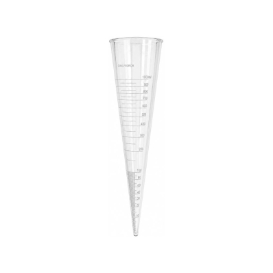 Cone Imhoff de Vidro Graduado Cap. 1000mL | Qualividros