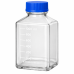 FRASCO REAGENTE QUADRADO COM TAMPA DE ROSCA AZUL GL-45