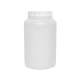 FRASCO PL&Aacute;STICO NATURAL BOCA LARGA COM TAMPA LACRE CAP. 2000ML