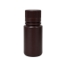FRASCO REAGENTE BOCA ESTREITA DE PLÁSTICO ÂMBAR CAP. 125ML