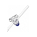 BALÃO DE SCHLENK DE VIDRO JUNTA 24/40 SAÍDA LATERAL C/ TORNEIRA DE VIDRO CAP. 500ML