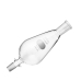 FUNIL FRASCO COM AL&Ccedil;A PARA SISTEMA KUDERNA-DANISH JUNTA SUPERIOR 24/40 E INFERIOR 19/22 CAP. 500 ML PYREX