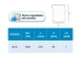 COPO BECKER FORMA ALTA DE VIDRO ESCALA DUPLA CAP. 1000ML 