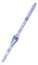 PIPETA GRADUADA DE VIDRO PARA DILUICAO SANGUINEA TIPO THOMAS GLOB CAP. 1ML
