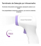 Termômetro Digital Infravermelho Corporal Medidor Pela Testa