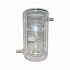 Becker Encamisado 600ml Vidro Boro Reforçado 
