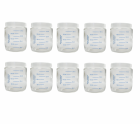 KIT 10 FRASCO DE VIDRO COLETA DE LEITE MATERNO CAP 175ML