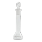 BALÃO VOLUMÉTRICO DE VIDRO INCOLOR CLASSE A, COM TAMPA DE VIDRO