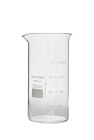 COPO BECKER FORMA ALTA DE VIDRO GRADUADO, BERZELIUS