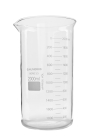 COPO BECKER FORMA ALTA DE VIDRO GRADUADO, BERZELIUS