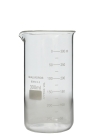 COPO BECKER FORMA ALTA DE VIDRO GRADUADO, BERZELIUS