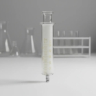 SERINGA DE VIDRO BICO DE METAL LUER LOCK