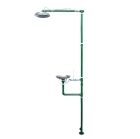 CHUVEIRO DE EMERGENCIA LAVA OLHOS EM FERRO GALVANIZADO